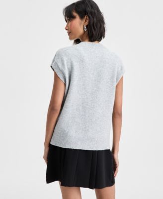 Women's Embellished Sweater Vest, Macy's Exclusive