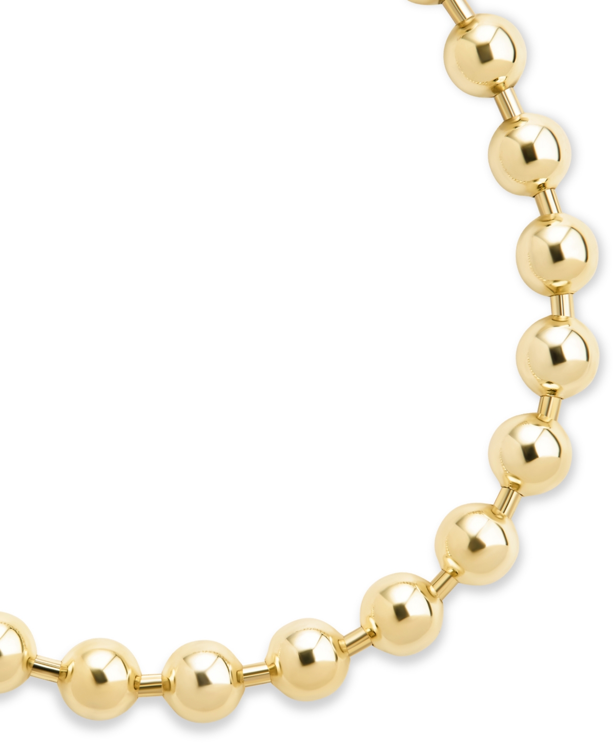 Sterling Forever Sterling Silver Preston Beaded Bracelet In Gold