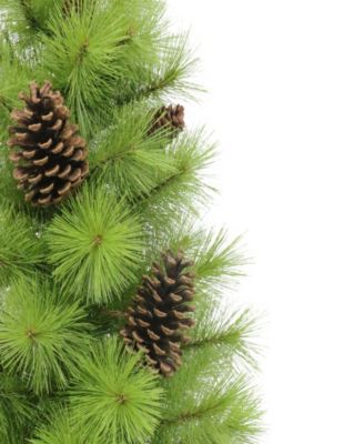 Puleo 4.5' Pre-Lit Artificial Arkansas Pine Potted Tree