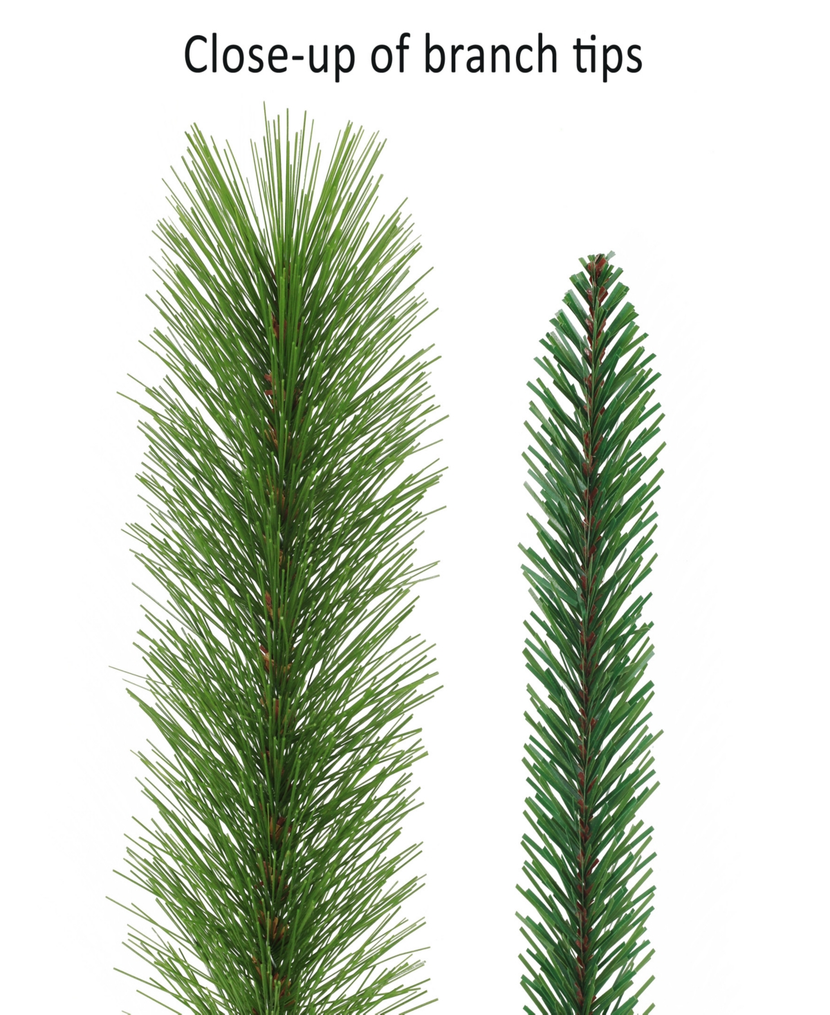 Puleo 50' X 10" Artificial Spruce Christmas Garland In Green