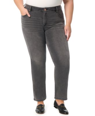 Gloria Vanderbilt - Plus Size Tummy Sculpt Straight Jeans