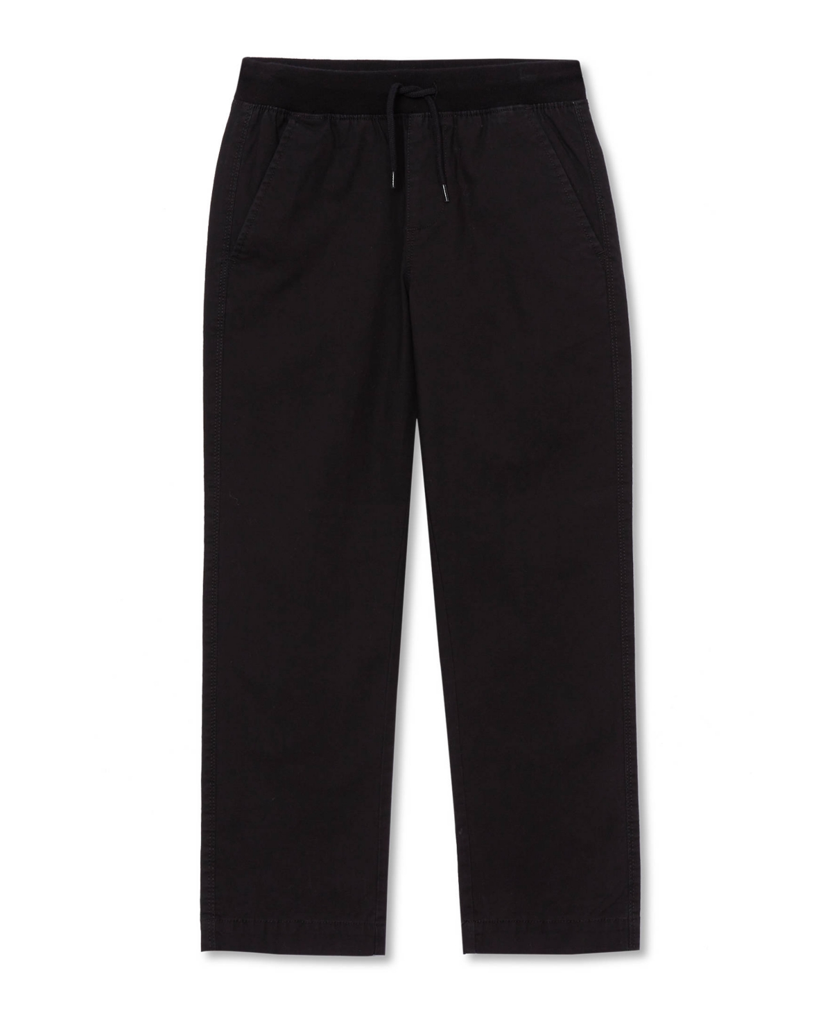 Lands' End Boys Stretch Soft Rib Waist Iron Knee Pull On Pants
