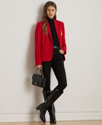 Petite Long Sleeve Blazer