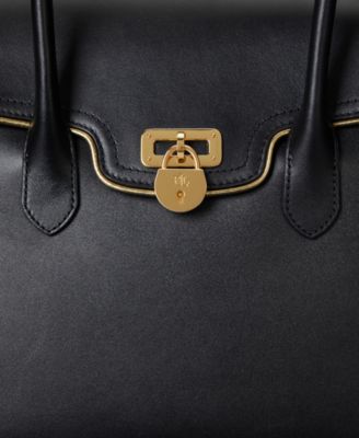 Leather Large Tanner Satchel Bag