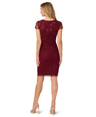 Women's Beaded Sheath Dress