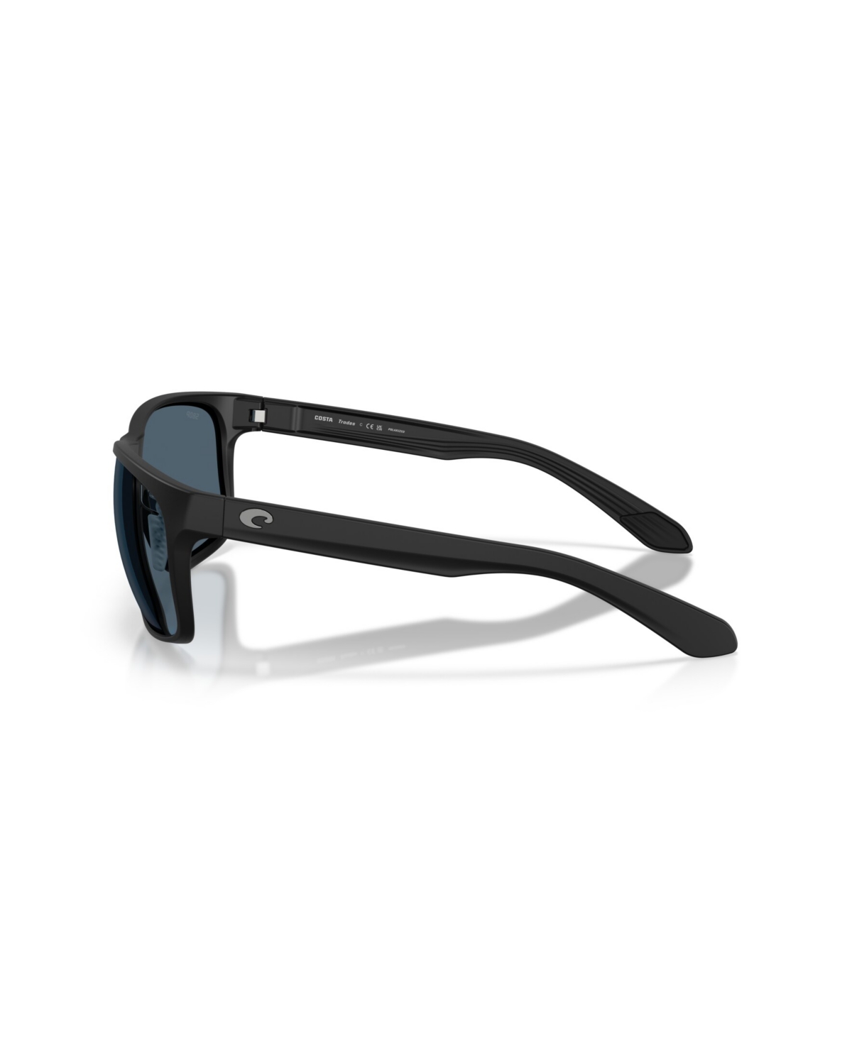 Costa Del Mar Men's Polarized Sunglasses, Trades 6s9128 In Gray