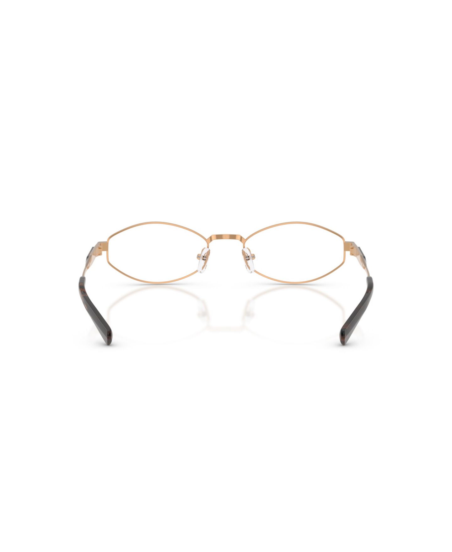 Мужские солнцезащитные очки Michael Kors Oval Palo Alto Sunglasses, MK1175, цвет: Бежевый золотой — фото 4