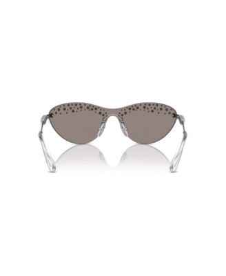 Women's Geometric Crystal Embellished Sunglasses, SK7023