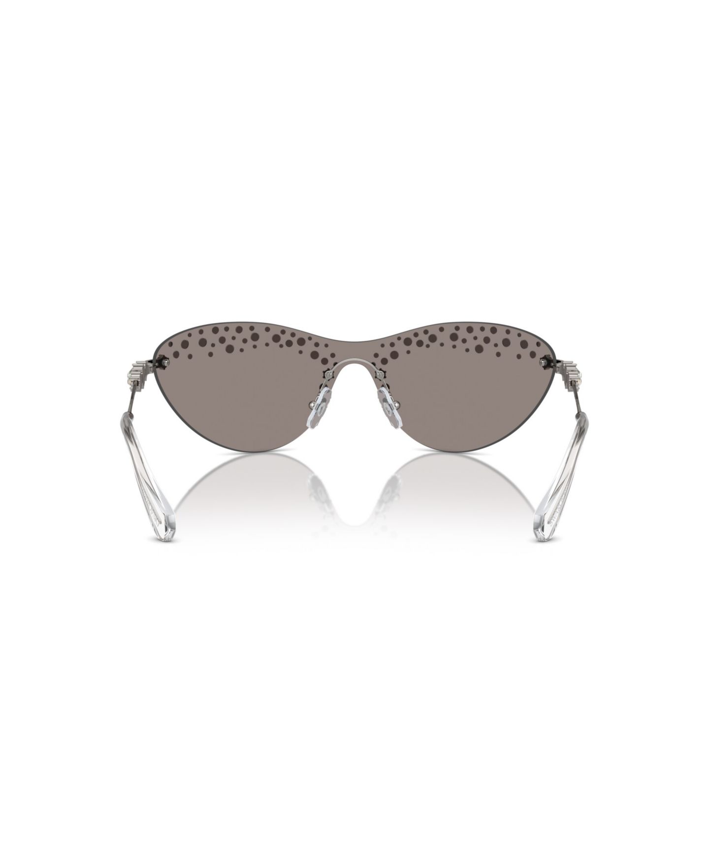Женские солнцезащитные очки Swarovski Sunglasses, Sk7023, цвет: Графитовый металлик — фото 4