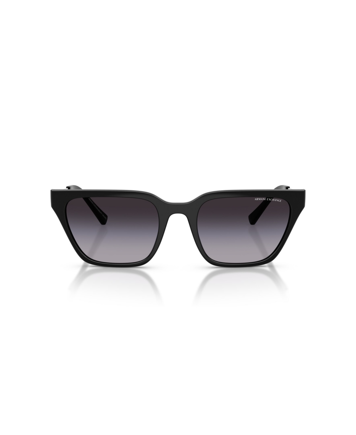 Armani Exchange Ax 4158s 81588g 55mm Womens Cat-eye Sunglasses In Black