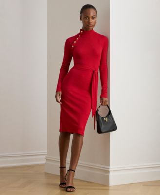 Lauren Ralph Lauren - Women's Button Trim Dress