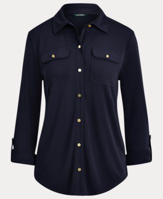 Women's Roll-Tab-Sleeve Cardigan