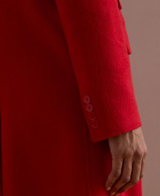 Women's Double Breasted Long Sleeve Coat