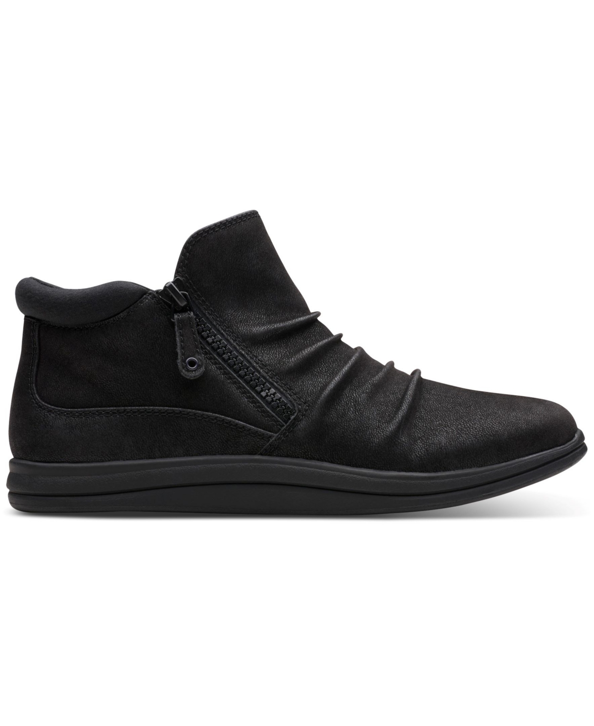 Clarks Cloudsteppers Women's Breeze Path Wedge Booties In Black
