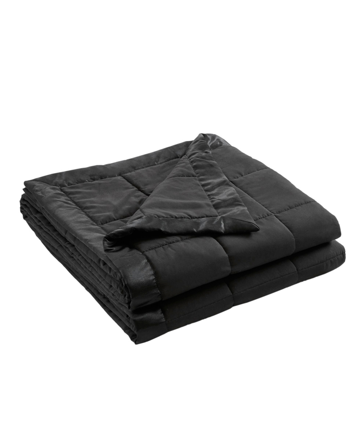 Madison Park Windom Lightweight Down Alternative Satin Trim Blanket