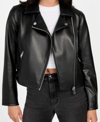 Women's Long Sleeves Moto Jacket