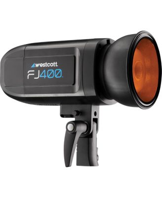 FJ400 400Ws Strobe with AC/DC Battery, Bundle with Westcott FJ-X3 M Universal Wireless Flash Trigger, Microfiber Cloth