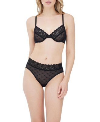 Women's Dare Dot Pattern Plunge Bralette