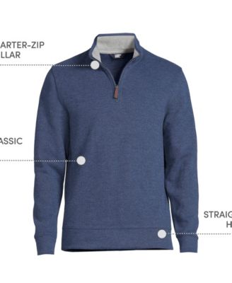 Men's Bedford Rib Quarter Zip Sweater
