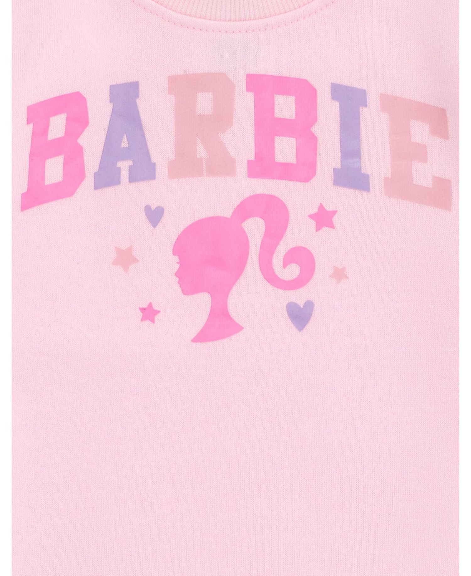 Girls Fleece Pullover Sweatshirt with Faux Fur Sleeves