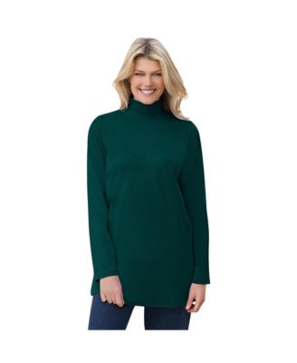 Plus Size Perfect Mockneck Tunic