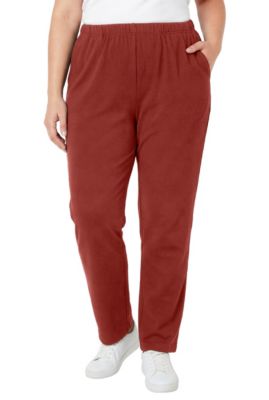 Women's Within Tall 7-Day Straight-Leg Elastic-Waist Stretchy Knit Pant