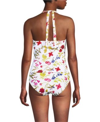Women's Twist Halter Tankini Top