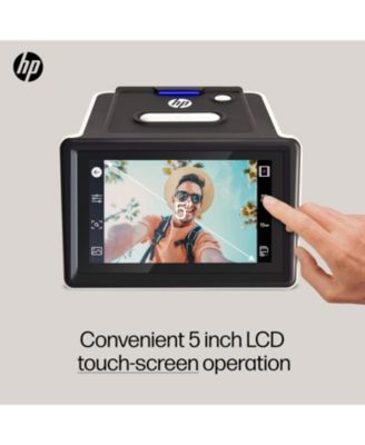 FilmScan Film & Slide Scanner with 5" Touch Screen, Film Scanner Convert Negatives to Digital 22MP JPEG