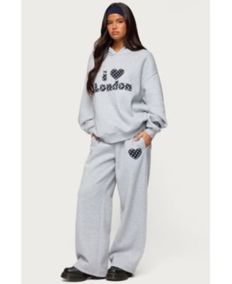 Womens I Heart London Sweatpants