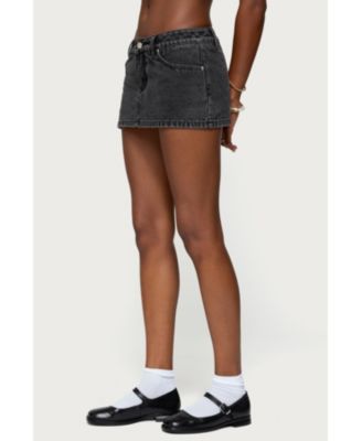 Women's Camelia Denim Mini Skort