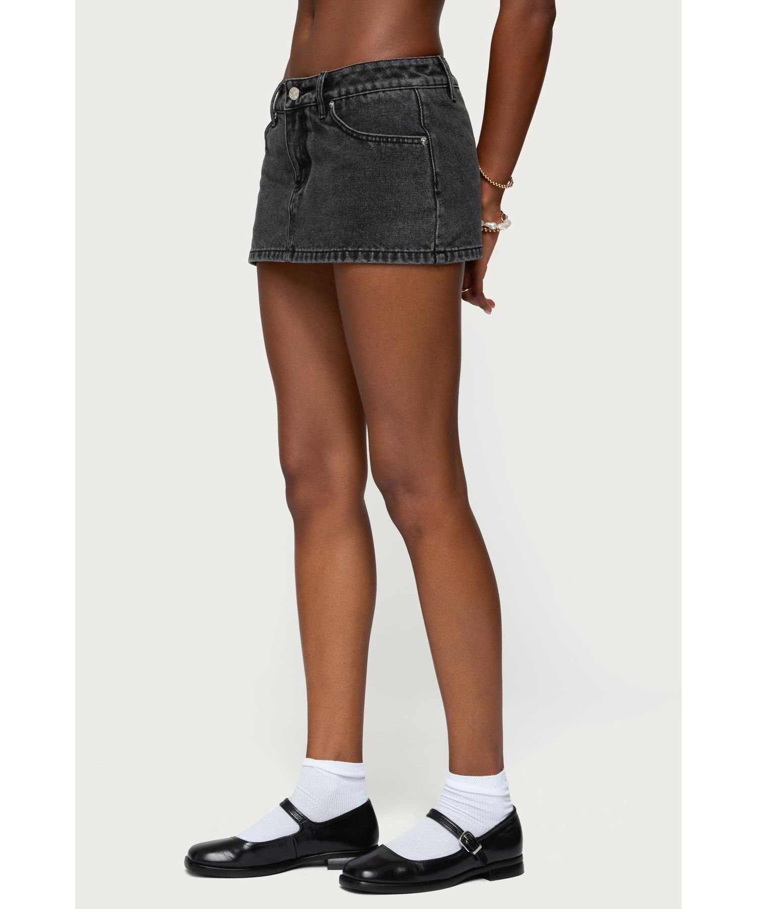 Women's Camelia Denim Mini Skirt