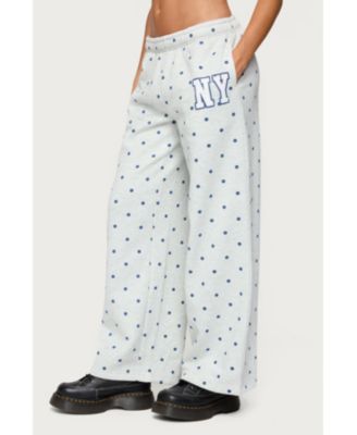 Women's Ny Babe Polka Dot Sweatpants