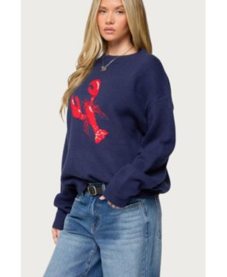 Women's Don'T Be Shellfish Knit Sweater