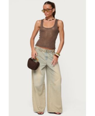 Women's Eleora Sequin Knit Tank Top