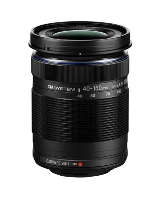 M.Zuiko Digital ED 40-150mm f/4-5.6 R Lens for Micro Four Thirds, Black