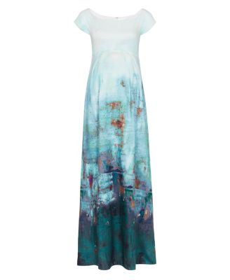 Maternity Aria Off Shoulder Gown