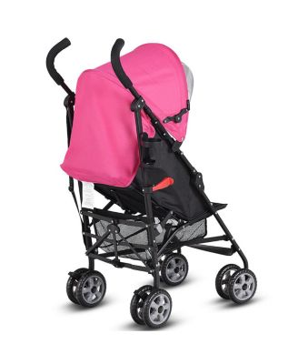 Toddler Folding Lightweight Umbrella Travel Stroller w/ Storage Basket