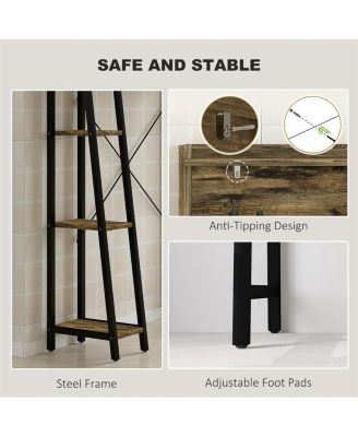 Over the Toilet Storage Cabinet with Shelves