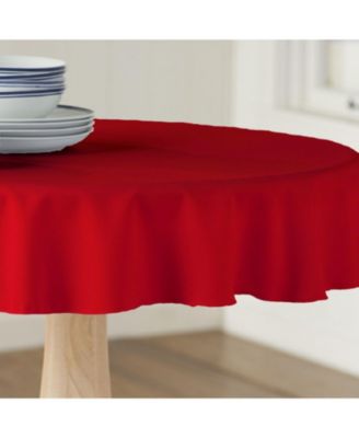 Elegant Round Tablecloth for Dining - Durable, Spill-Proof Fabric, Perfect for Any Occasion