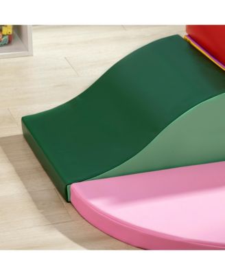 6-Pieces Foam Climbing Blocks for Toddlers 1-3 Years, Assorted