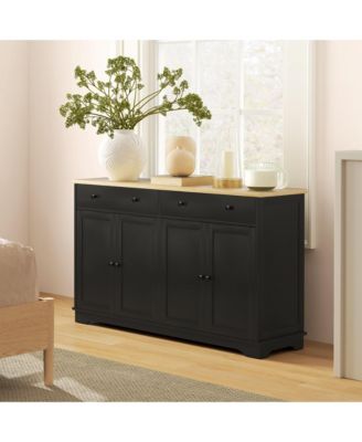Sideboard Cabinet with Storage Drawers Adjustable Shelves