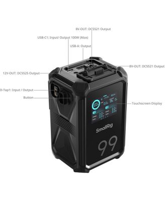 X99 99Wh 14.54V 6800mAh X-Touch Smart Triple-Proof Li-Ion V-Mount Battery