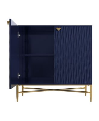 2 Door Locker Manufactured Wood/Metal Accent Cabinet