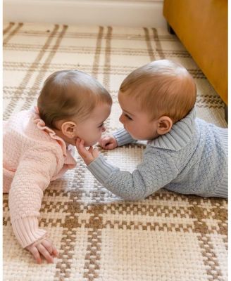 Baby 2 Piece Baby Boys 100% Cotton Knit Cardigan Set