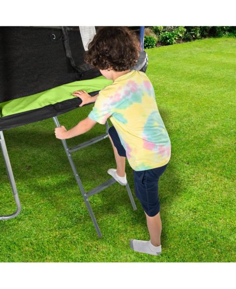 Детская игрушка JumpKing Outdoor Two Step Trampoline Ladder For Frame Up to 36", цвет: Серый