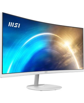PRO MP341CQ 34" 21:9 UWQHD 100Hz Curved VA LCD HDR Monitor, White