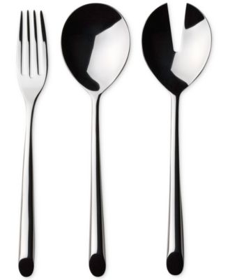 Nambe Frond 3-Piece Serving Set - Macy's