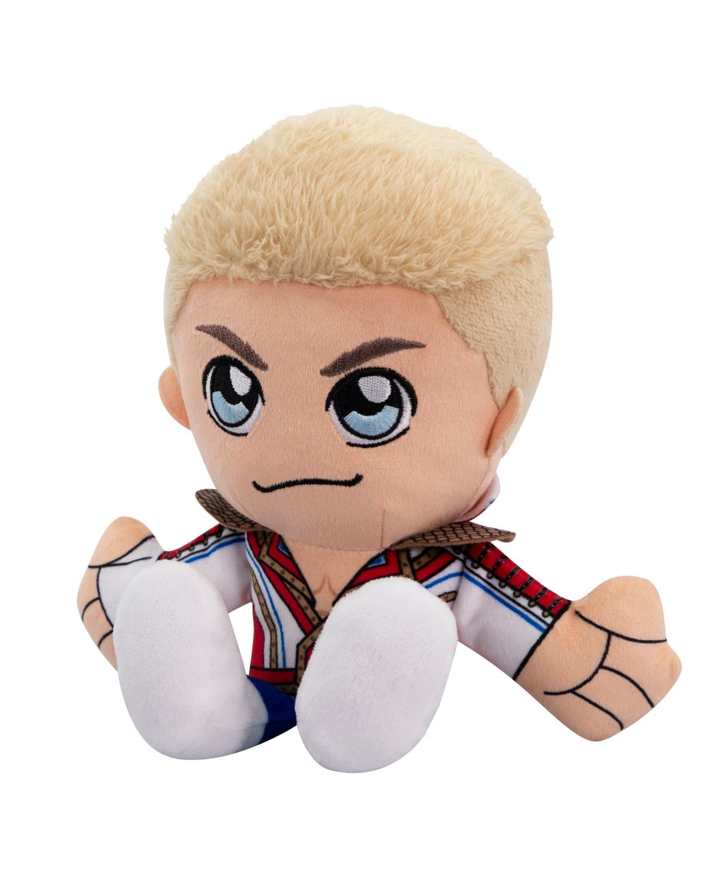 Детская мягкая игрушка Bleacher Creatures Cody Rhodes 8" Kuricha Sitting Plush, цвет: Разноцветный — фото 3