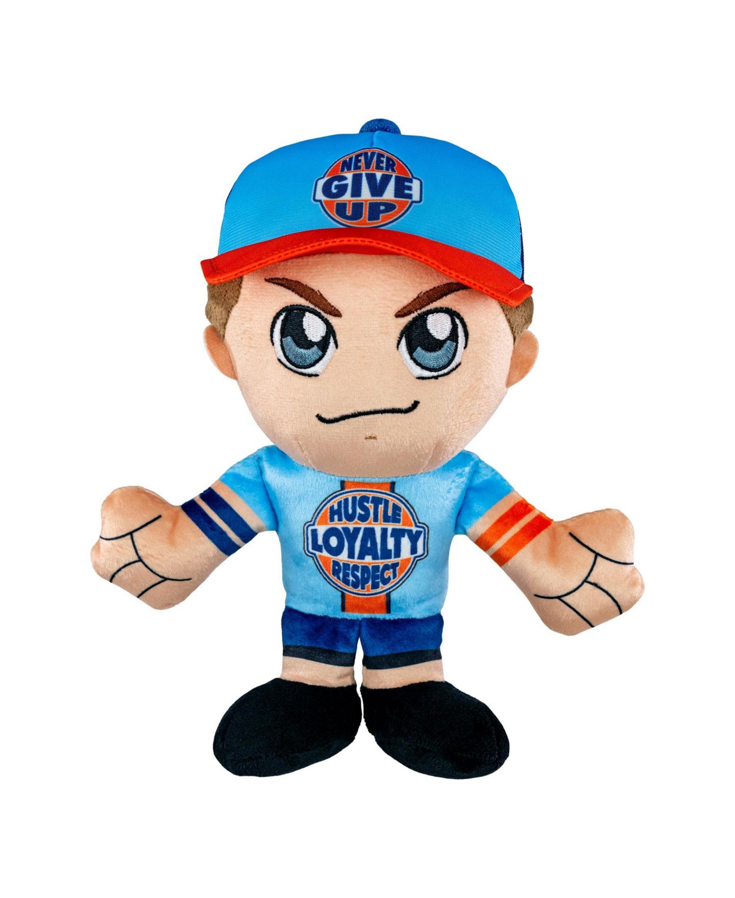 Детская мягкая игрушка Bleacher Creatures WWE John Cena 8" Kuricha Plush - Soft Chibi Inspired Wrestling Superstar — фото 3