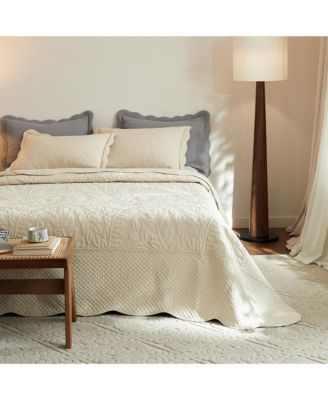 100% Cotton Oversized Bedspread Quilt Set - King